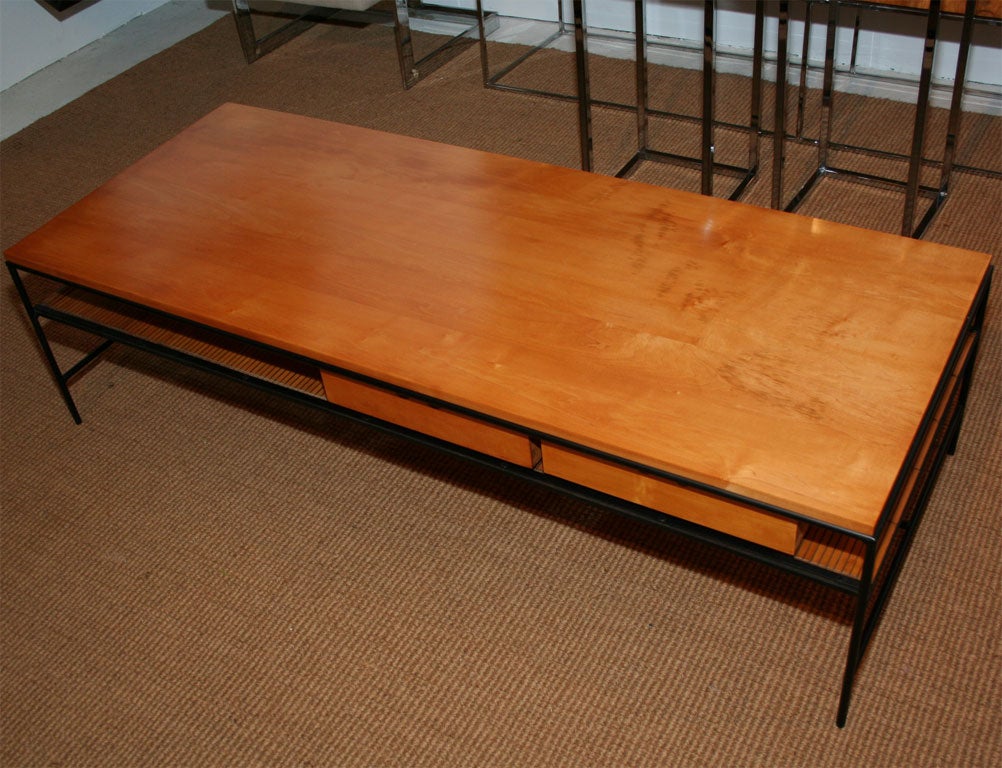 Mid-20th Century American Modernist Rectangular 'Planner Group' Coffee Table by Paul McCobb For Sale