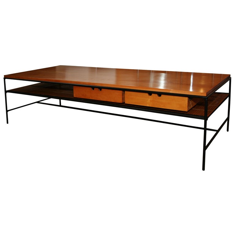 American Modernist Rectangular 'Planner Group' Coffee Table by Paul McCobb For Sale
