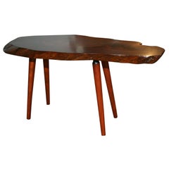 American Studio Craft Free Edge Cocktail Table by Roy Sheldon
