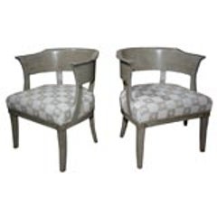 Pair of French Armchairs 1