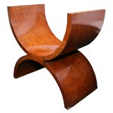 CURULE-FORM BENCH BY JAY SPECTRE