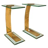 Pair of Floating Side Tables by DIA