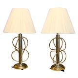 Pair of "Atomic" Lamps