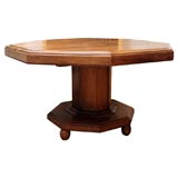 Vintage Octagonal Dining Table