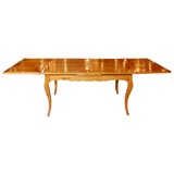 French cherrywood extending dining table French cherrywood extending dining table