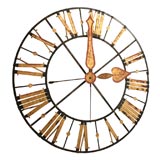 Antique Large Clockface