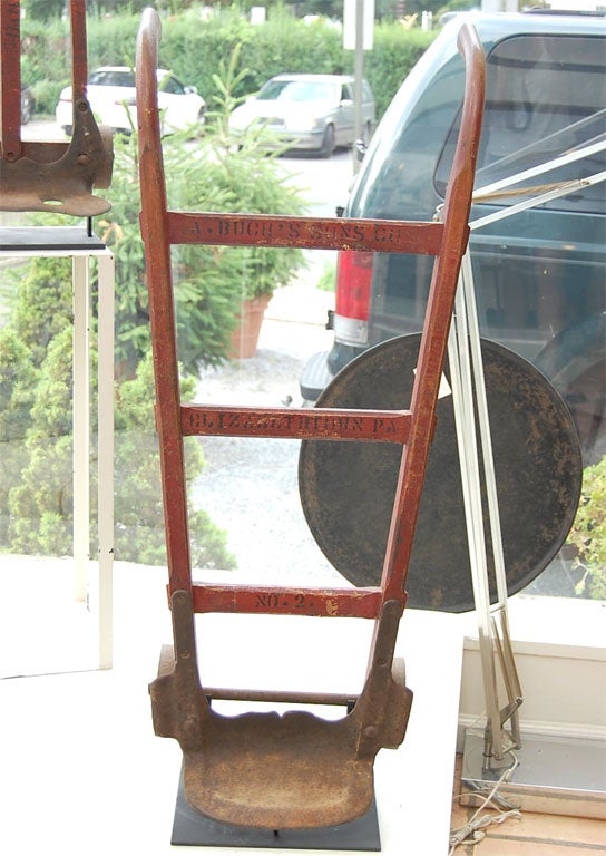vintage hand truck dolly