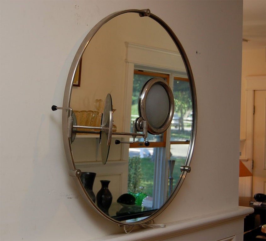 French Eileen Gray Adjustable Mirror