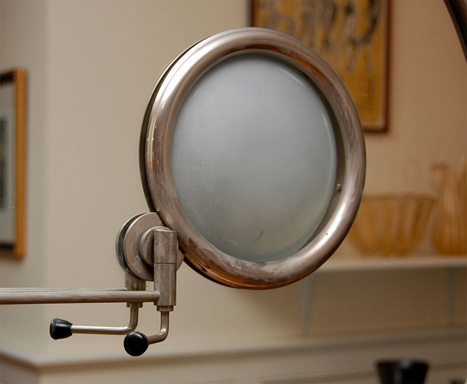 20th Century Eileen Gray Adjustable Mirror