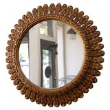 Prince of Wales Feather Mirror