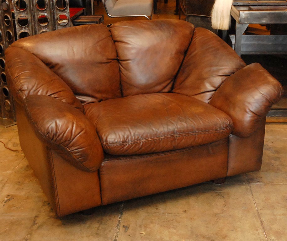 Pair of Leather Arm Chairs