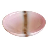 Large Barbini  murano glass  bowl centerpiece, signed