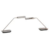 Pair of Chrome Task Lamps by Koch + Lowy