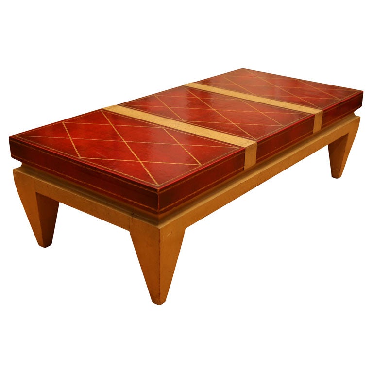 French 40's Coffee Table For Sale