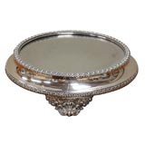 Georgian Sheffield Silver Plate Mirrored Plateau