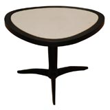 1950's marble topped table style of Gio Ponti