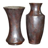 Brass Vessels with Bronze Finish (Ref # 85080 and 85100)