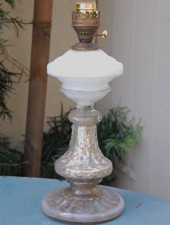 mercury oil lamp  electrified