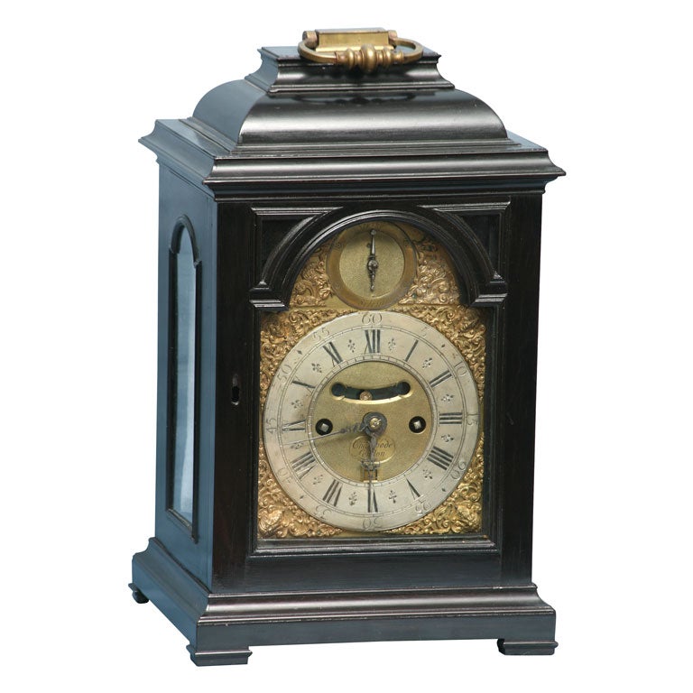 18th Century London  Bracket Clock