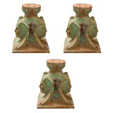 Egyptian patinated iron profiles from architectural columns