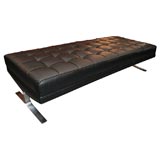 Leather Tufted Day Bed