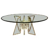 Fantastic Lucite / Glass CoffeeTable