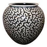 Large Stoneware Urn by Per Weiss