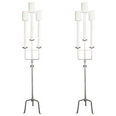Pair of Floor Lamps by Tommi Parzinger