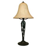 Art Deco Table Lamp by Edgar Brandt
