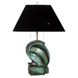 Abstract Ceramic Table Lamp