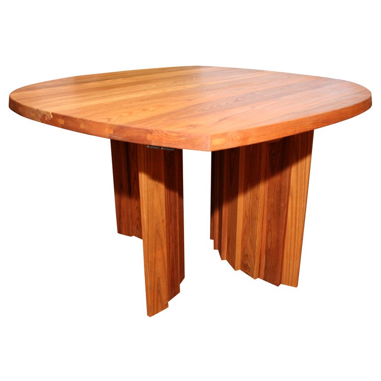 Variable Geometric Dining Table by Pierre Chapo For Sale at 1stDibs