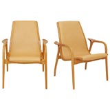 Pair of "Lamino" Chairs by Yngve Ekstrom