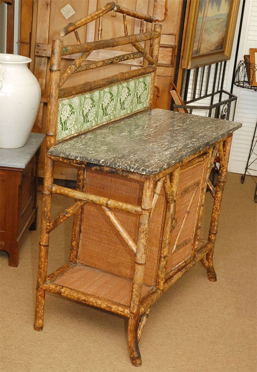 Marble Top Side Washstand 3