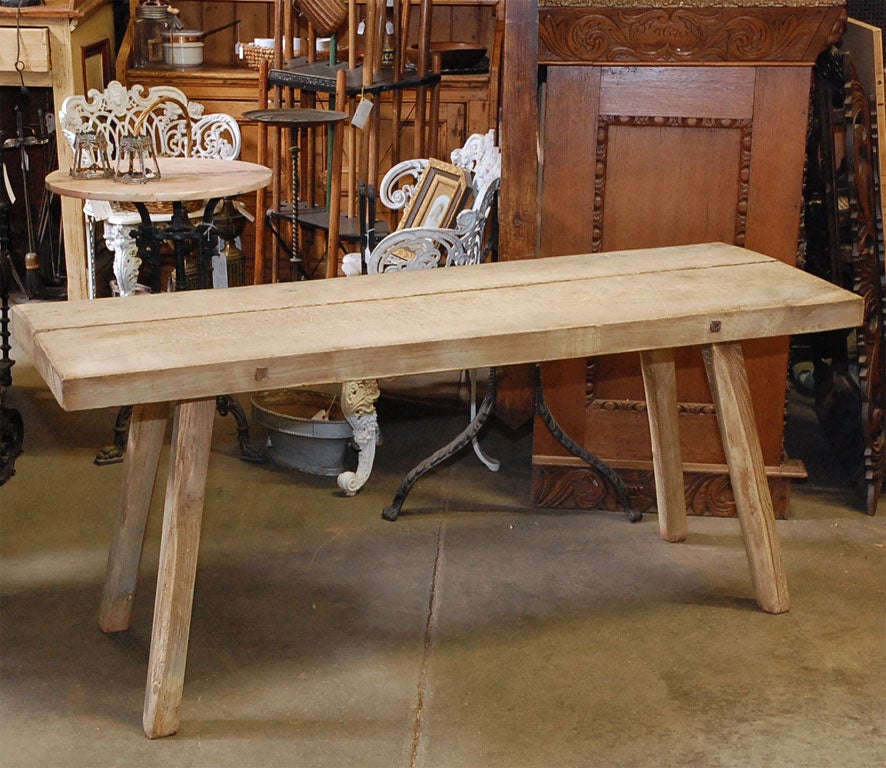 French Country  Work Table For Sale