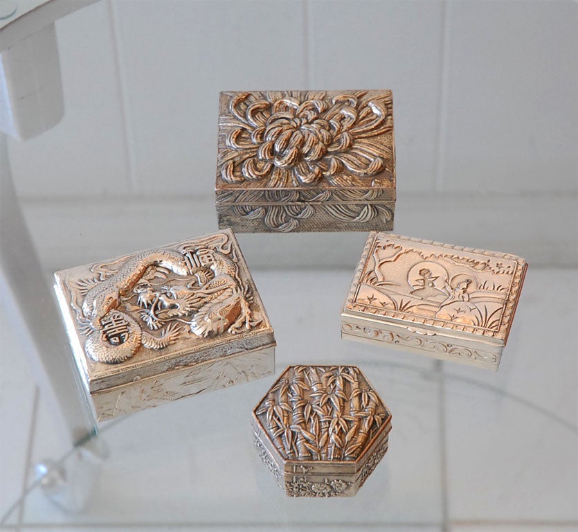 Collection of Silver Boxes