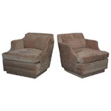 PAIR OF MONTEVERDI YOUNG CLUB CHAIRS