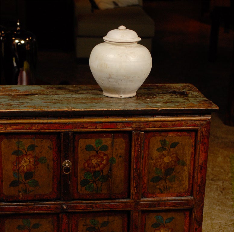 Tang Dynasty Jar With Matching Domed Shaped Cover