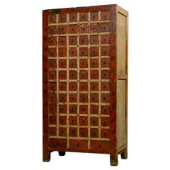 Antique Large apothecary chest from Gansu Province