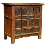 Black lacquered chest from Shanxi, China