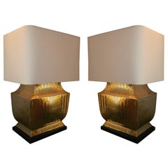 Table Lamps Mid Century Modern brass Asia 1960
s