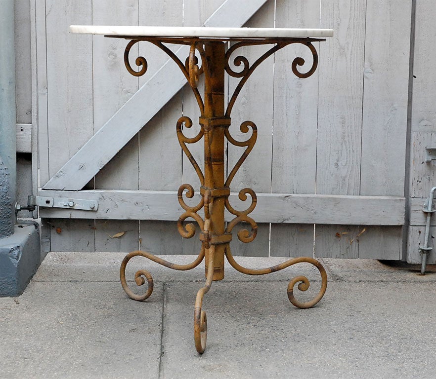 English Garden Table, circa 1840 For Sale at 1stdibs