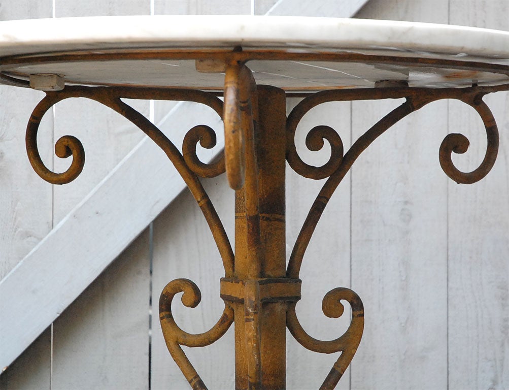 English Garden Table, circa 1840 For Sale at 1stdibs