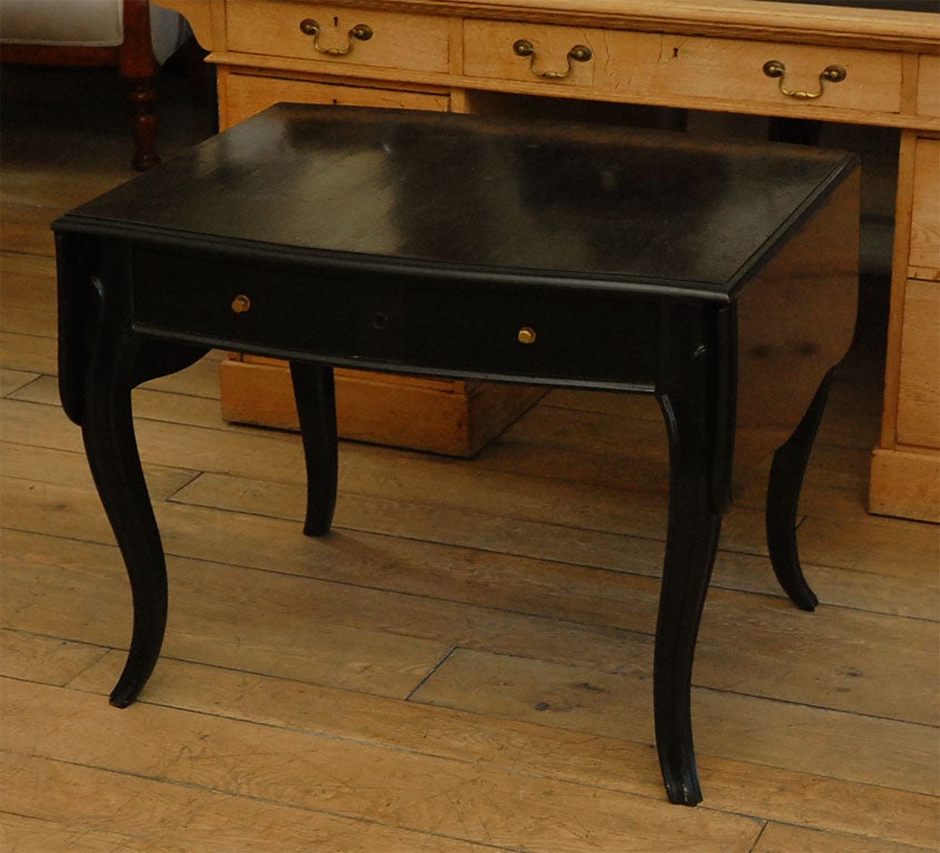 A French Ebonized Table
