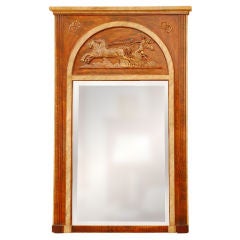 Italian Neoclassical Style Painted Mirror