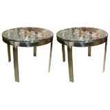 Pair of Round Occasional Tables