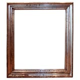 Antique Large Silver Gilt Frame