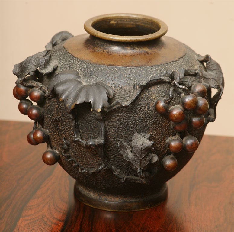 Japanese Bronze Vase 1