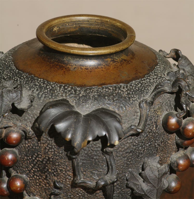 Japanese Bronze Vase 5