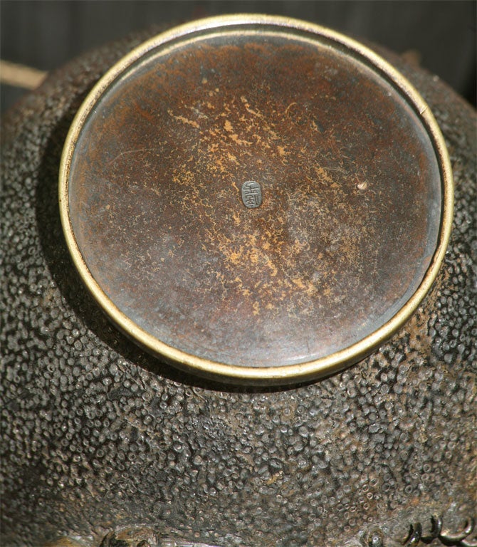 Japanese Bronze Vase 6