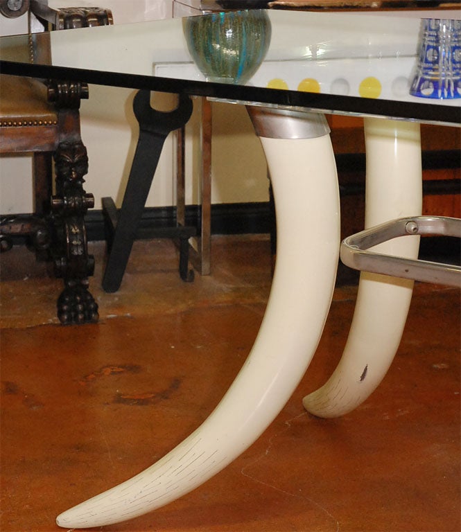 Faux Tusk Dining Table 1